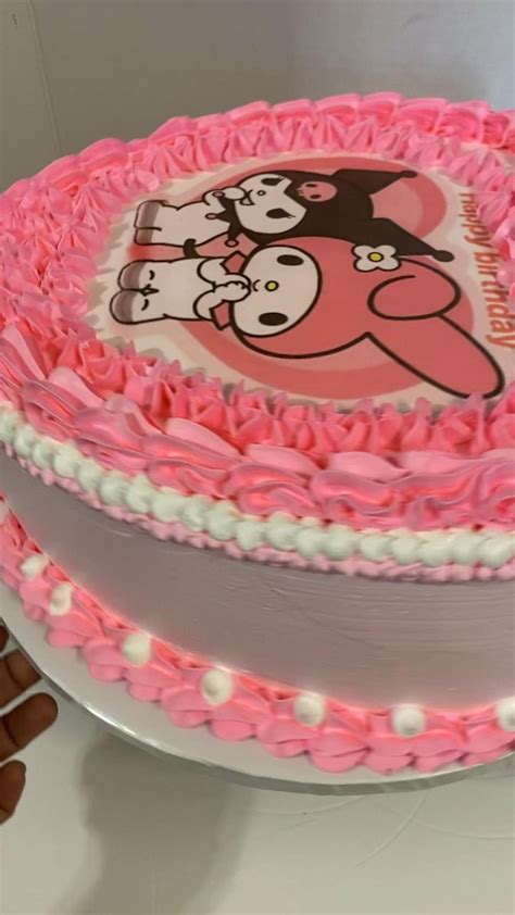 Melody and kuromi | Hello kitty cake, Hello kitty birthday cake, Cute ...