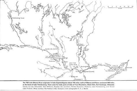 Map of the Ottawa River Watershed, c. 1840 | Ottawa river, Canada map ...