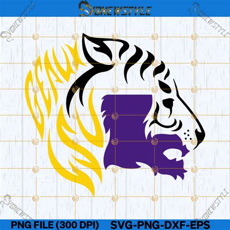 Geaux Tigers SVG, LSU Tigers SVG, LSU Tigers Fan SVG Design