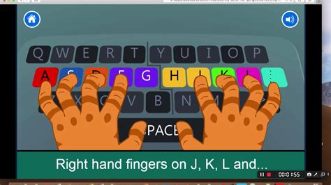 Home Row Typing Games For Kids