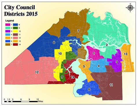 Jacksonville FL zoning map - Jacksonville zoning map (Florida - USA)