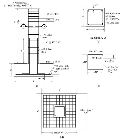 Column Footing Construction Google Concrete Column