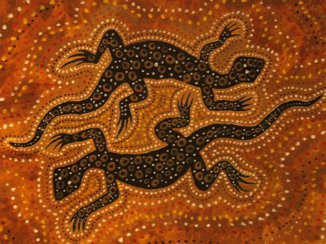 Aboriginal wall painting by gabiserg2000 on DeviantArt