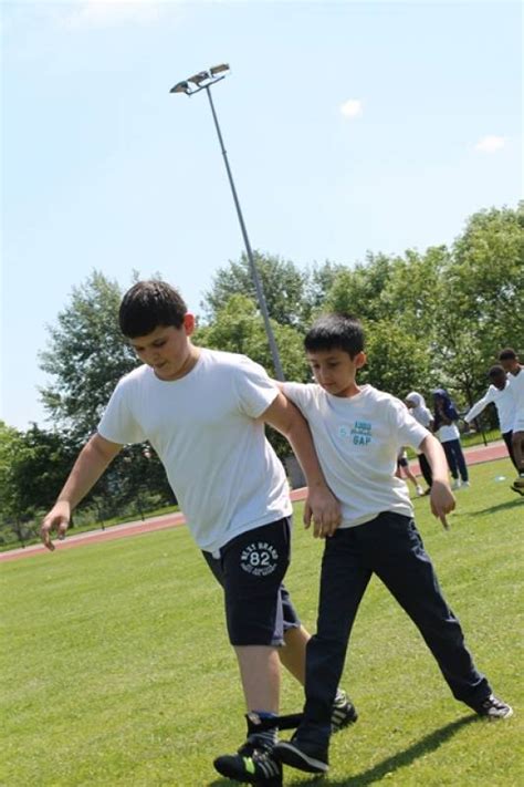 Sports Day - 3 Legged Race - Brecknock Primary School