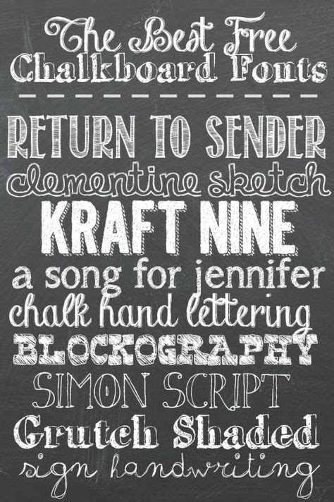 Free Chalkboard Font | Chalkboard fonts, Chalkboard doodles, Chalkboard lettering alphabet