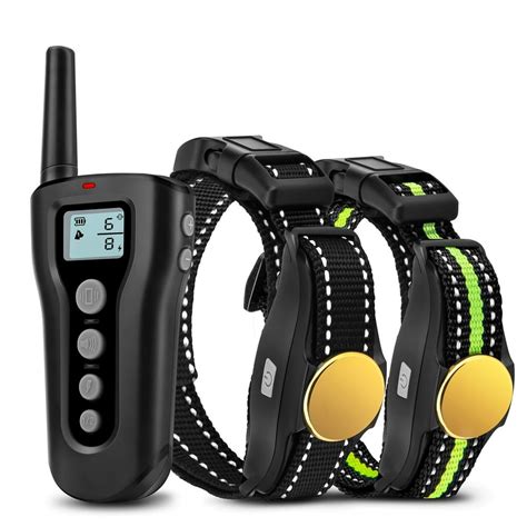 Bousnic Dog Training Collar 2 Dogs Upgraded 1000ft Remote Rechargeable ...