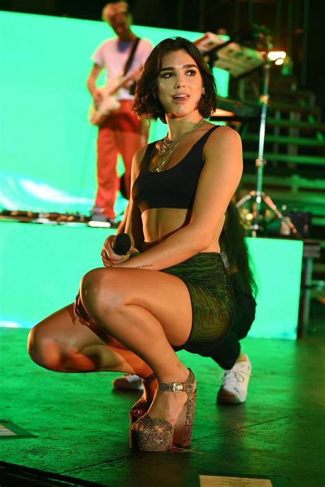 Dua Lipa Performing live on stage at Bayfront Park Amphitheater in Miami – Celeb Central