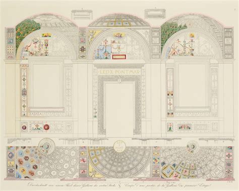 Section of Part of the First Loggia. | Works of Art | RA Collection | Royal Academy of Arts