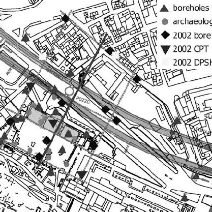 Plan of the area of the Basilica of Maxentius with the location of main... | Download Scientific ...