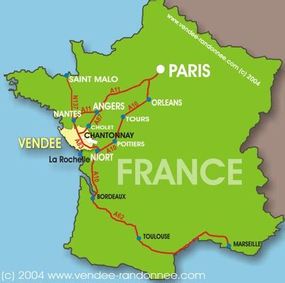 Vendee Map