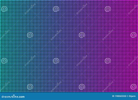 Led Screen Texture. Lcd Panel Pattern. RGB Screen Dots Seamless Pattern. Analog Display ...