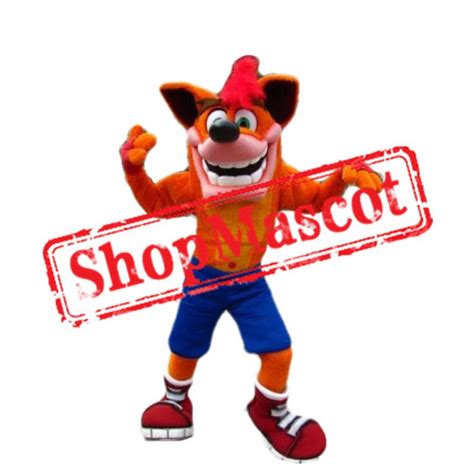 Crash Bandicoot Mascot Costume