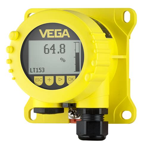 Wood chip silo – level measurement, measured value display | VEGA