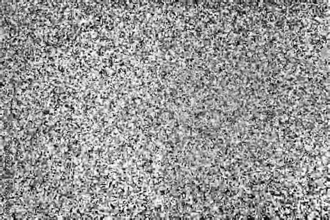 Tv screen with static noise, bad signal reception Stock Illustration ...