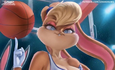 Saya hace tremendo cosplay de Lola Bunny de Space Jam