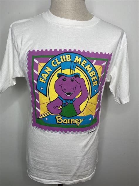 Vintage barney dinosaur fan - Gem