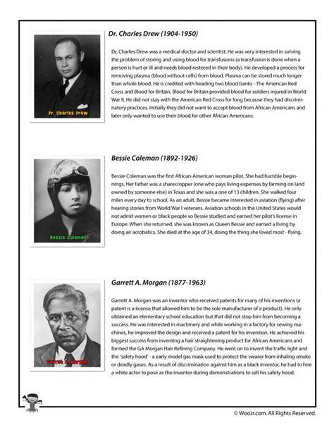 Black History Month for Kids - 6 Amazing African American Trailblazers ...