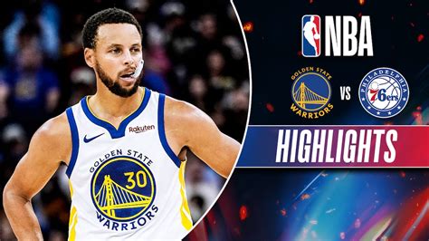 Watch Golden State Warriors Vs Philadelphia 76ers- Highlights Video ...