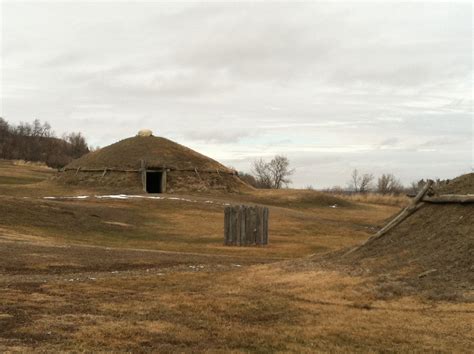 Mandan, ND- Fort Lincoln. Slant Village. Home of the Mandan Indians ...