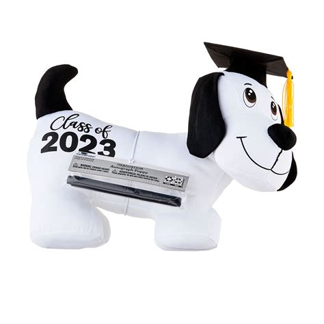 Way To Celebrate Graduation 11.75-Inch Plush Autograph Puppy, Black - Walmart.com