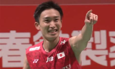 Kento Momota's formidable resilience has secured his spot in the Japan Masters quarter-finals ...