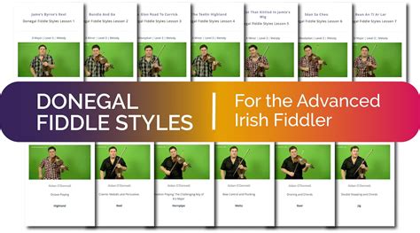 Learn Authentic Irish Session Tunes on the Fiddle - Step by Step Lessons