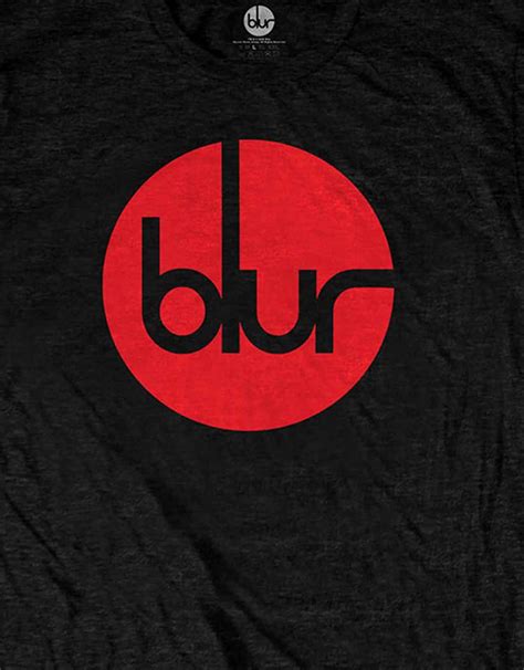 Blur Circle Band Logo T Shirt | Fruugo UK