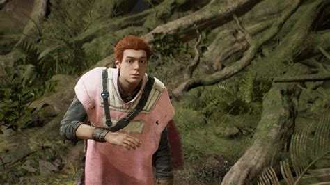 Cal Kestis with pink poncho jedi fallen order | Pinterest