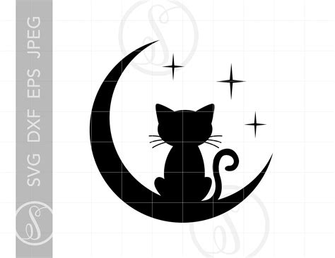 Black Cat Silhouette Cat Moon | ubicaciondepersonas.cdmx.gob.mx