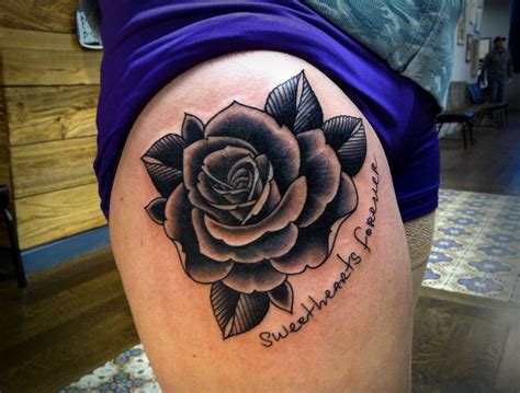 A Few New Tattoos From NYC « Saltwatertattoo | Tatts | Black rose tattoos, Rose tattoos, Tattoos