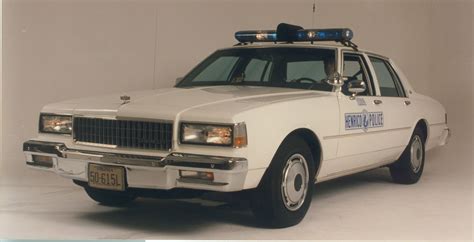 1990s Chevrolet Police Car with Light Bar