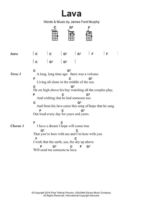 Lava sheet music by Kuana Torres Kahele & Napua Greig (Ukulele ... #learnukulele | Ukulele ...