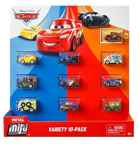 Disney Cars Toys Mini Racers Set of 10 Mini Toy Cars & Trucks ...