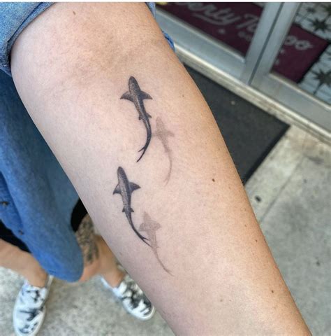 Shark Tattoo | Shark tattoos, Watch tattoos, Small hand tattoos