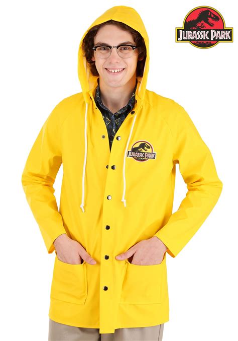 Jurassic Park Yellow Raincoat Costume | Jurassic Park Costumes