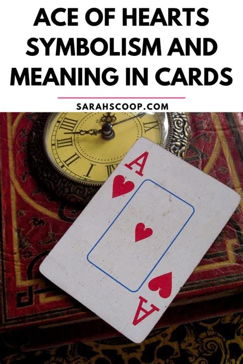 Ace of Hearts Symbolism and Meaning in Cards