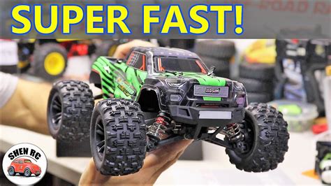 Hosim 1/16 scale brushless SUPER FAST RC truck - YouTube