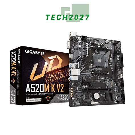 GIGABYTE A520M-K V2 MATX AMD AM4 DDR4 Motherboard | Lazada PH