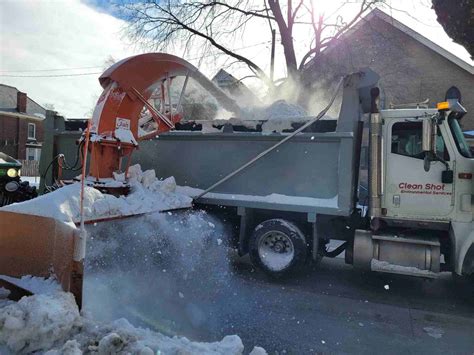 Snow Plowing Services - Clean Shot Environmental Services