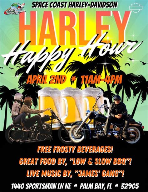 HARLEY HAPPY HOUR!!!, Space Coast Harley-Davidson, Palm Bay, April 2 2023 | AllEvents.in