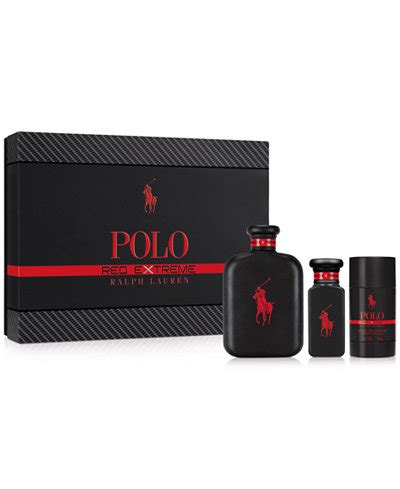 Ralph Lauren Men's 3-Pc. Polo Red Extreme Gift Set - Men's Cologne & Grooming - Beauty - Macy's