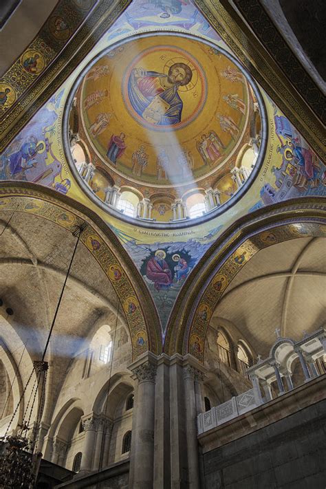 Interior of the Church of the Holy Sepulchre Photograph by Jeremy ...