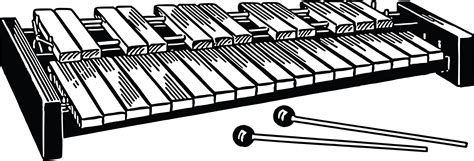 Free Clipart Of A xylophone