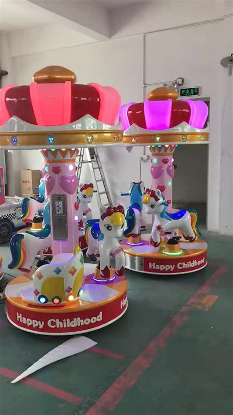 Hansel Indoor Luna Park Carouse Toy Mini Carousel Party Ride - Buy Mini Carousel Party Ride ...