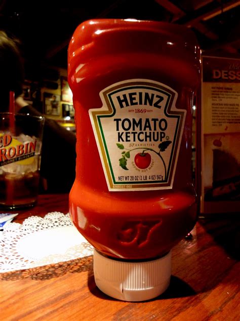 The Number Project: 57 - Heinz Ketchup Bottle