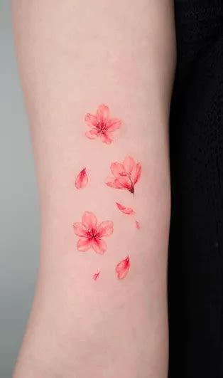 100+ Cherry Blossom Tattoo Designs & Ideas To Try In 2020 | Tatoveringsidéer, Tatoveringsdesign ...