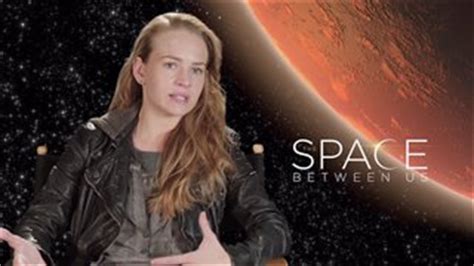 Britt Robertson - The Space Between Us Interview (2017) | Movie Interview