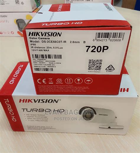 HIK Vision Turbo HD Camera (Indoor And Outdoor) - 720p in Central Division - Security ...