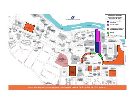 Boise State University Printable Campus Map Printable Maps | Images and ...