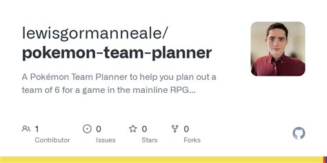 GitHub - lewisgormanneale/pokemon-team-planner: A Pokémon Team Planner ...